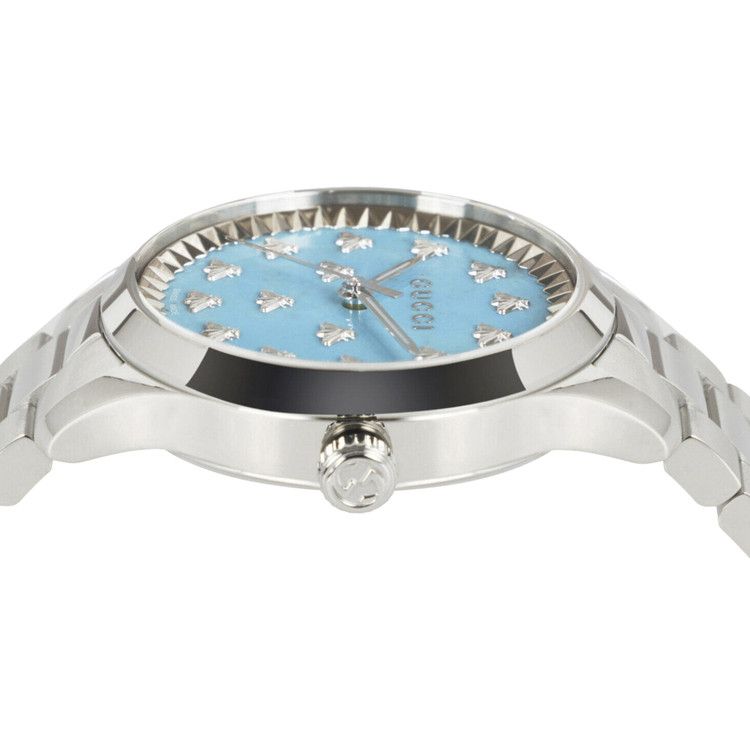 Gucci G-Timeless Turquoise Stone Bracelet Watch 'Stainless Steel'