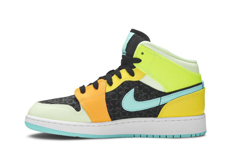 Air Jordan 1 Mid SE GS 'Clover'