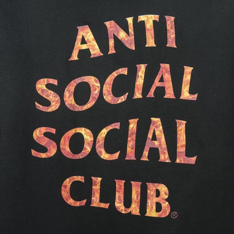 Anti Social Social Club Spiral Hoodie 'Black'
