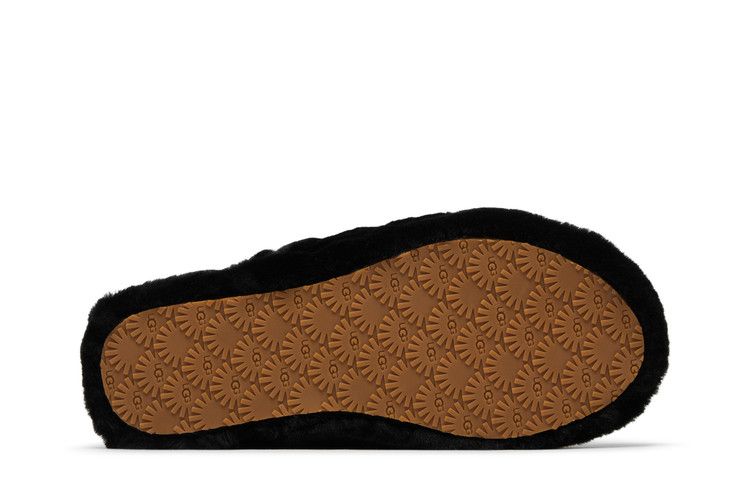 UGG Fluff Yeah Slide Kids 'Black'