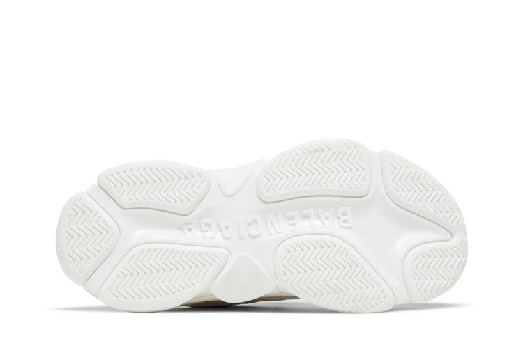 Balenciaga Wmns Triple S Sneaker 'All Over Logo - White'