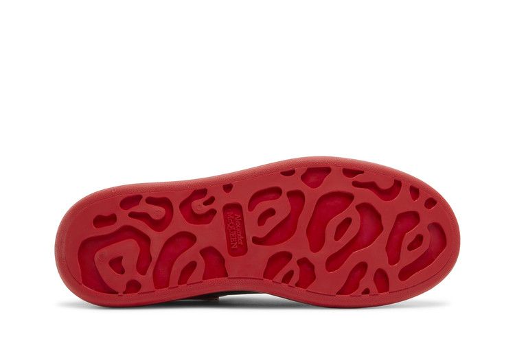 Alexander McQueen Oversized Sneaker 'Black Silver Lust Red'