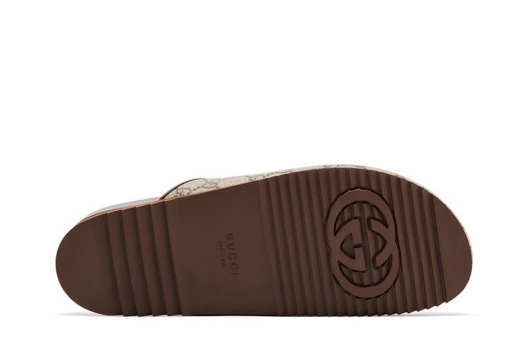 Gucci Wmns Horsebit Slipper 'GG Supreme - Beige'