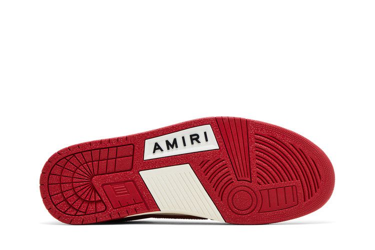 Amiri Skel Top Low 'Red White'
