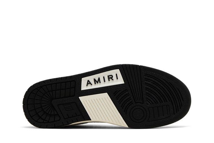Amiri Skel Top Low 'Black White Leopard'
