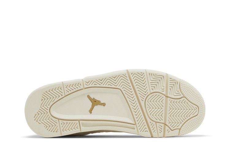 Wmns Air Jordan 4 Retro 'Metallic Gold'