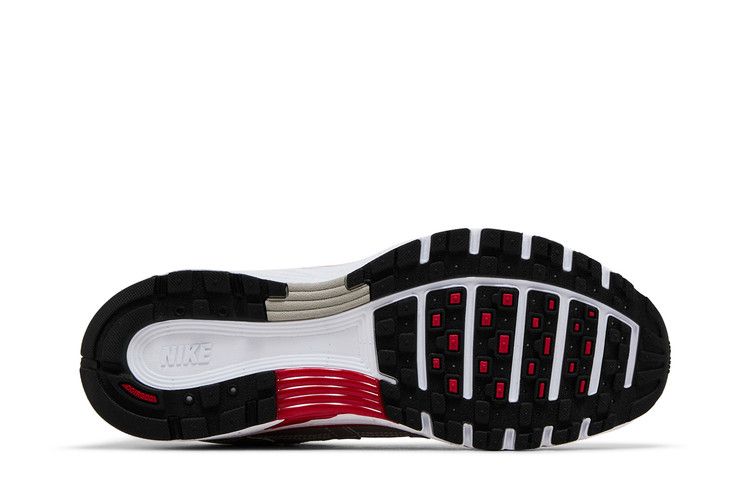 Nike P-6000 'Metallic Silver Gym Red'