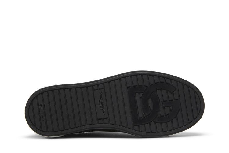 Dolce & Gabbana Portofino Low 'DG Logo Print - Black White'