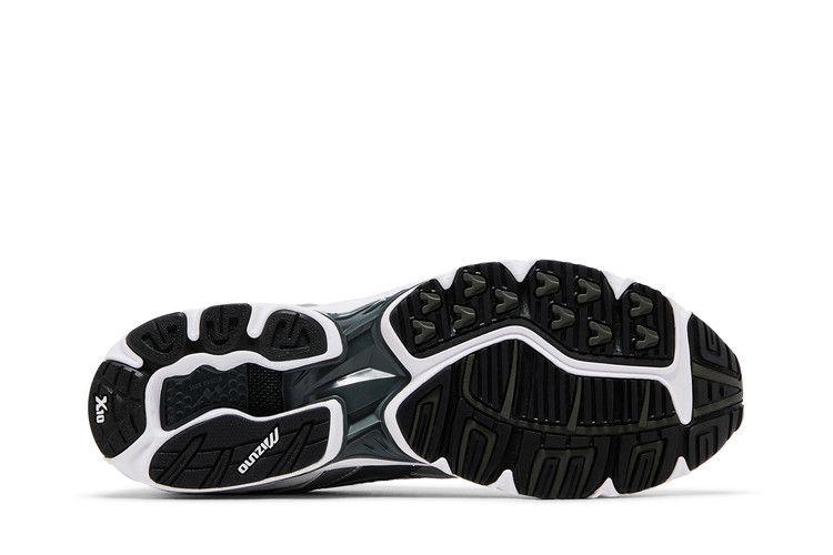 Mizuno Wave Rider 10 'White Silver Black'