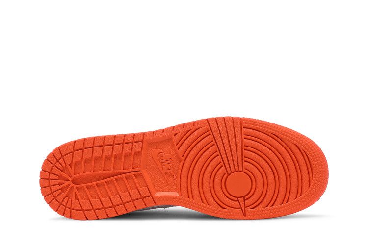 Air Jordan 1 Mid SE GS 'Electro Orange'