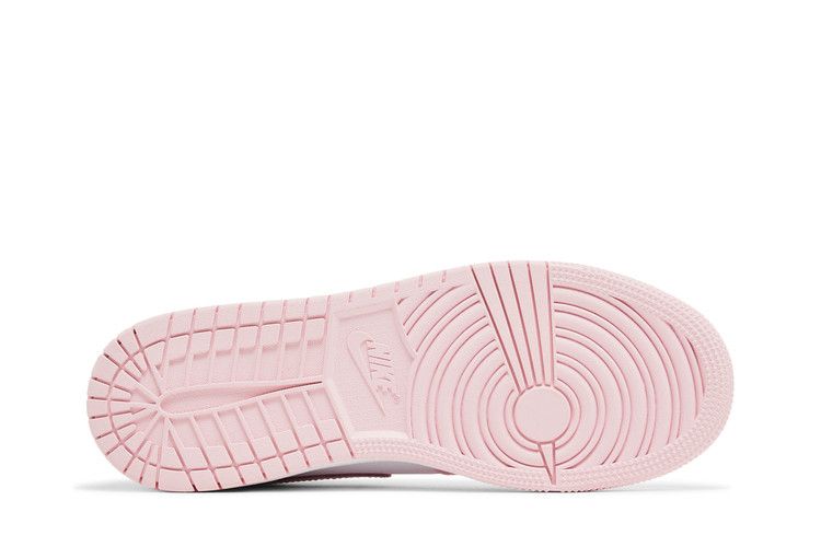 Air Jordan 1 Mid GS 'Pink Foam Fire Red'
