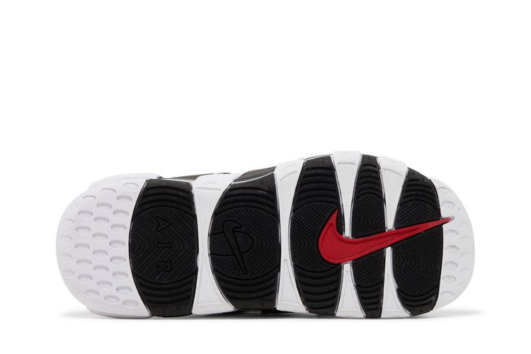Nike Air More Uptempo Slide 'White Black Red'