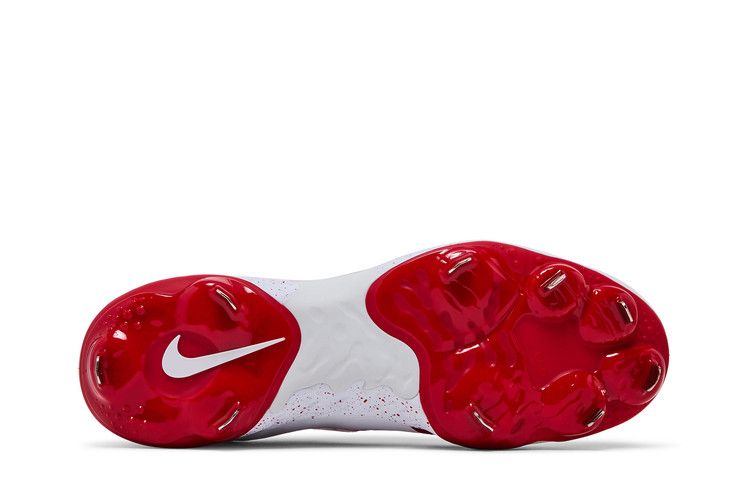 Nike Alpha Huarache Elite 4 Low 'White University Red'