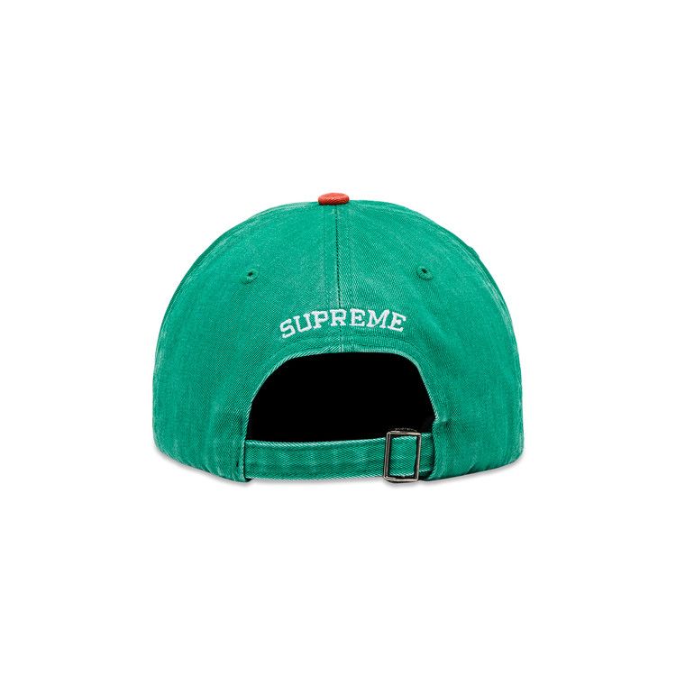 Supreme Pigment Coated 2-Tone S Logo 6-Panel 'Green'