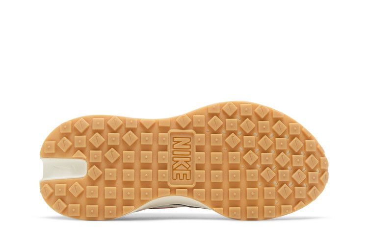 Nike Wmns Phoenix Waffle 'Light Bone Team Red'
