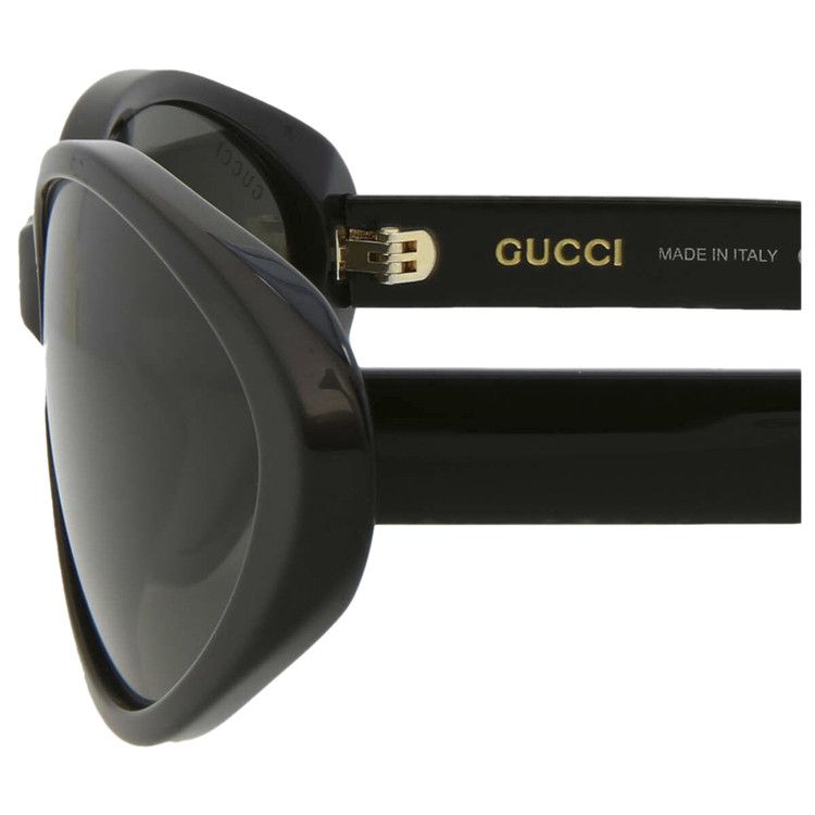 Gucci Wrap Around Sunglasses 'Black/Grey'