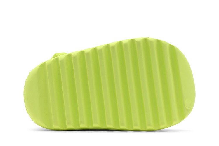 adidas Yeezy Slides Infants 'Glow Green'