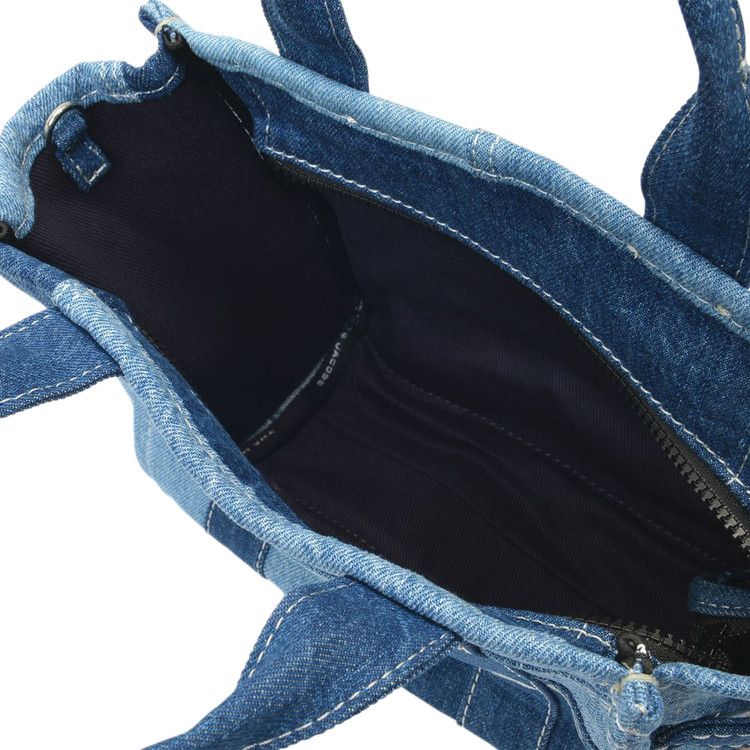 Marc Jacobs Denim Mini Tote Bag 'Blue'