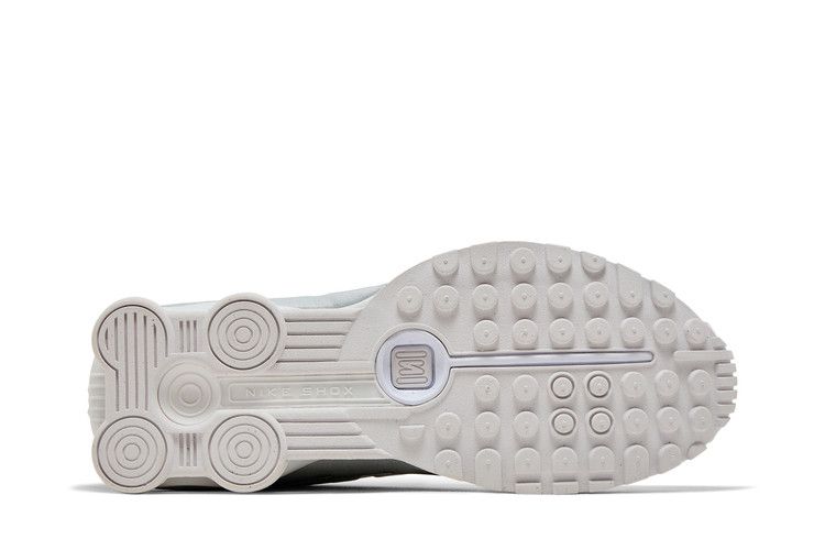 Nike Shox R4 'White Metallic Silver' 2024