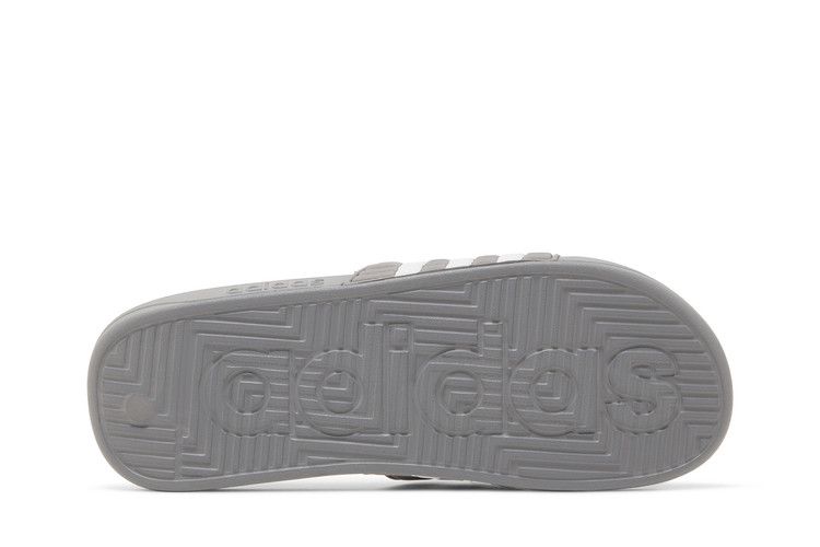 Adidas Adissage Slide 'Grey White'