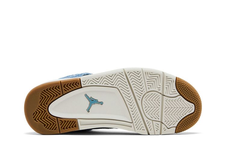 Wmns Air Jordan 4 Retro TEX 'Worn Blue Denim'