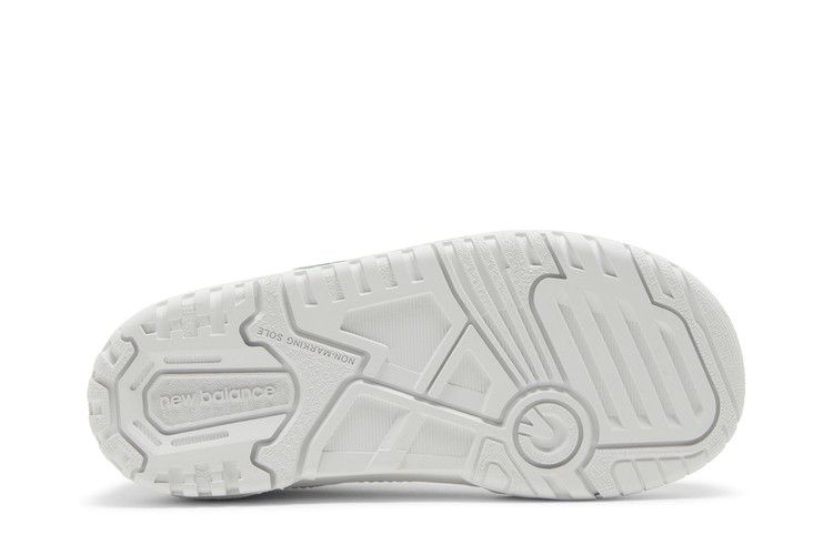 New Balance 550 Bungee Lace Top Strap Toddler 'Triple White'