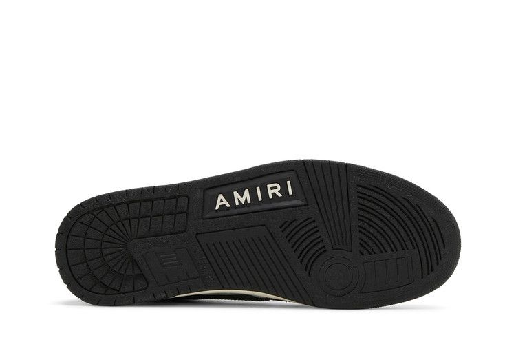 Amiri Skel Top High 'White Black'