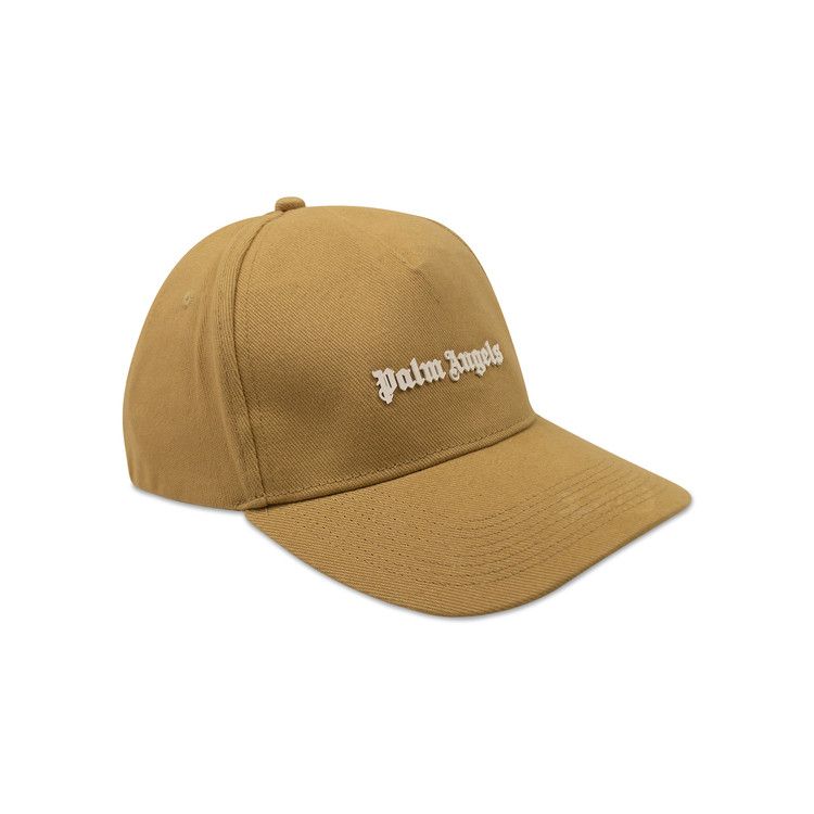 Palm Angels Classic Logo Cap 'Sand/White'