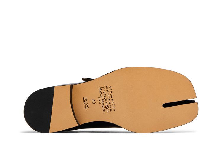 Maison Margiela Wmns Tabi Mary-Jane 'Black Polished Leather'