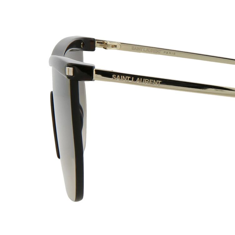 Saint Laurent Mask Sunglasses 'Havana/Gold/Brown'