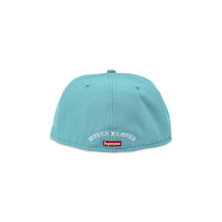 Supreme Gold Cross S Logo New Era 'Teal'