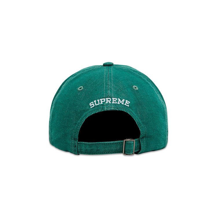 Supreme Cordura Denim S Logo 6-Panel 'Green'