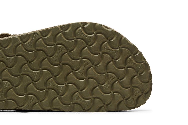 Birkenstock Boston Suede Leather 'Faded Khaki'