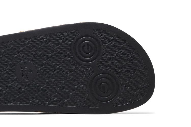 Gucci Pursuit 72 Knit Slide 'Brown Gold'