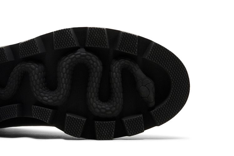 Gucci Wmns Leather Ankle Boot 'Belt - Black'