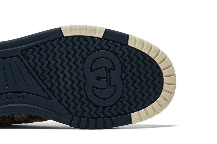 Gucci Re-Web Sneaker 'GG Canvas - Beige Ivory Blue'