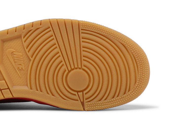 Wmns Air Jordan 1 Retro High Premium 'Dipped Toe - Red'