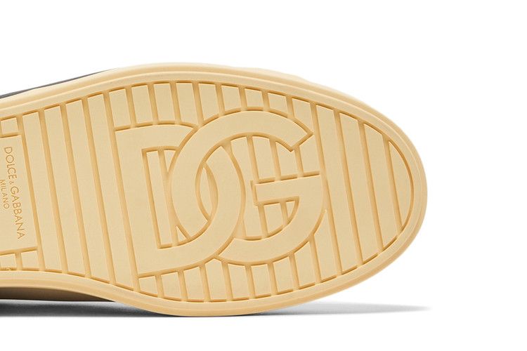 Dolce & Gabbana Portofino Low 'DG Logo Print - White Black'