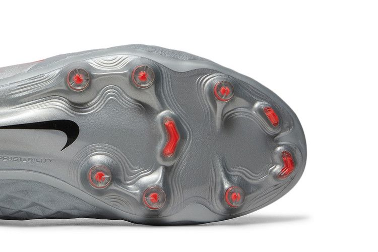 Nike Tiempo Legend 8 Elite FG 'Metallic Grey Crimson'
