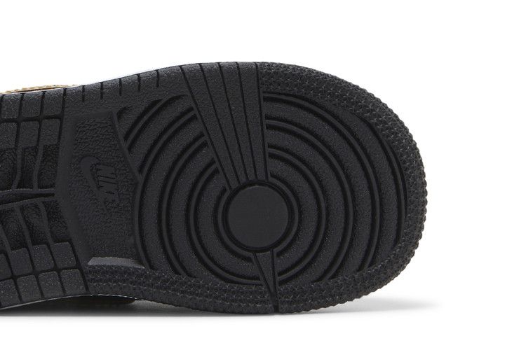 Air Jordan 1 Mid SE TD 'Metallic Gold Black'