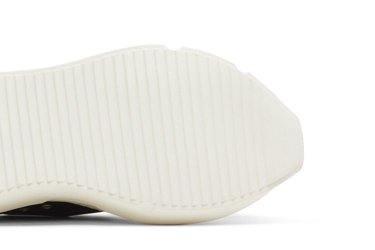 Rick Owens DRKSHDW Fogachine Cotton Denim Megalace Abstract Low 'Black Milk'
