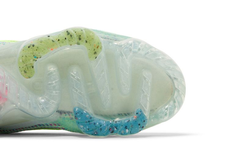 Nike Air VaporMax 2021 Flyknit Next Nature GS 'Volt Photo Blue'