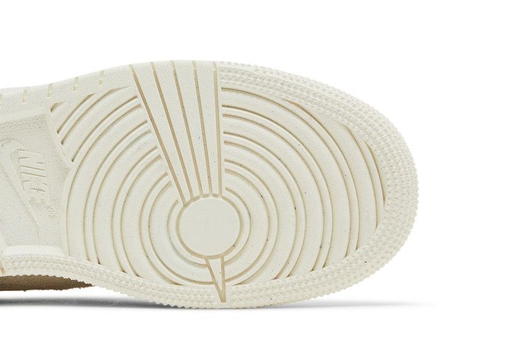 Air Jordan 1 Mid SE Craft GS 'Pale Ivory'