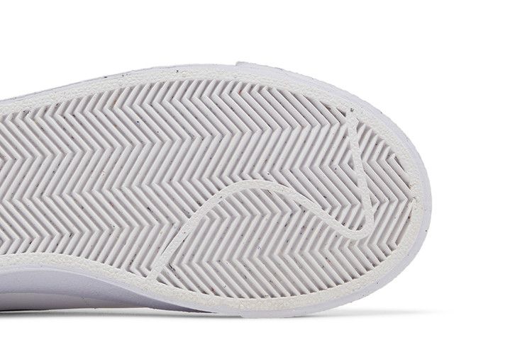 Nike Blazer Mid Next Nature GS 'Multi-Swoosh - White Bright Mandarin'