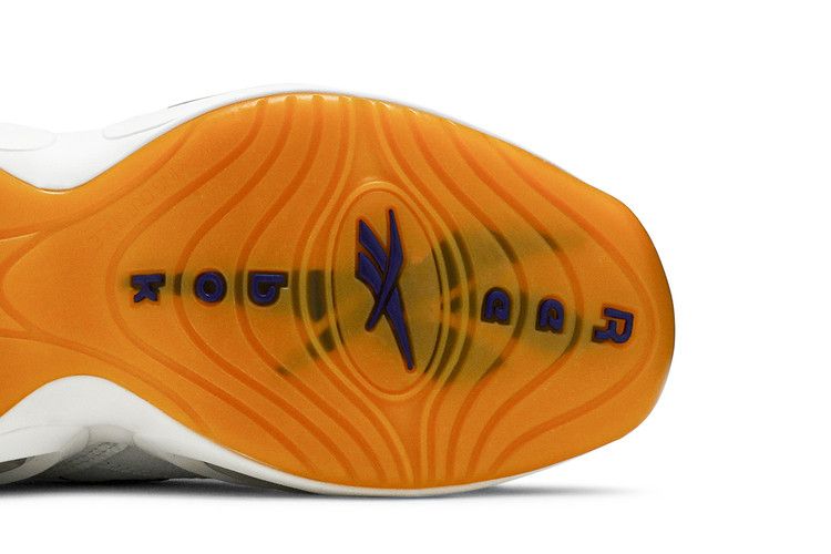 Reebok Question Mid Big Kid 'Yellow Toe'