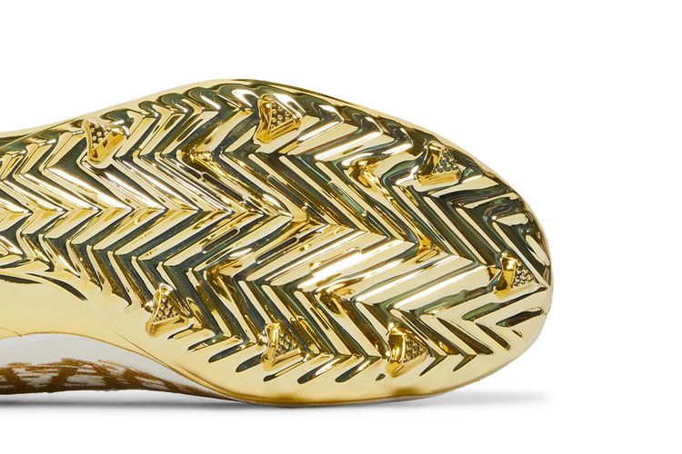 adidas Adizero Cleats Primeknit 'White Gold Metallic'