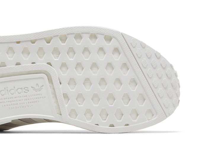 Adidas NMD_R1 Refined Little Kid 'White Grey'