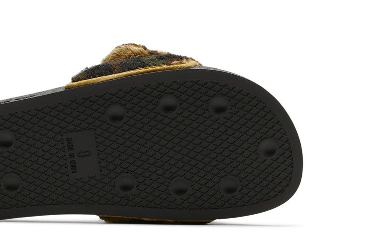 Jeremy Scott x adidas Adilette Slide 'Camo Teddy'