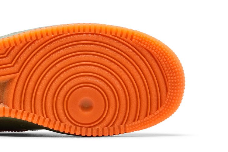 Nike Air Force 1 Low '07 Premium 'Oil Green Safety Orange'