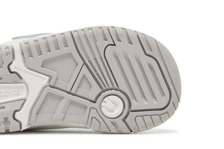New Balance 550 Bungee Lace Toddler 'White Grey'